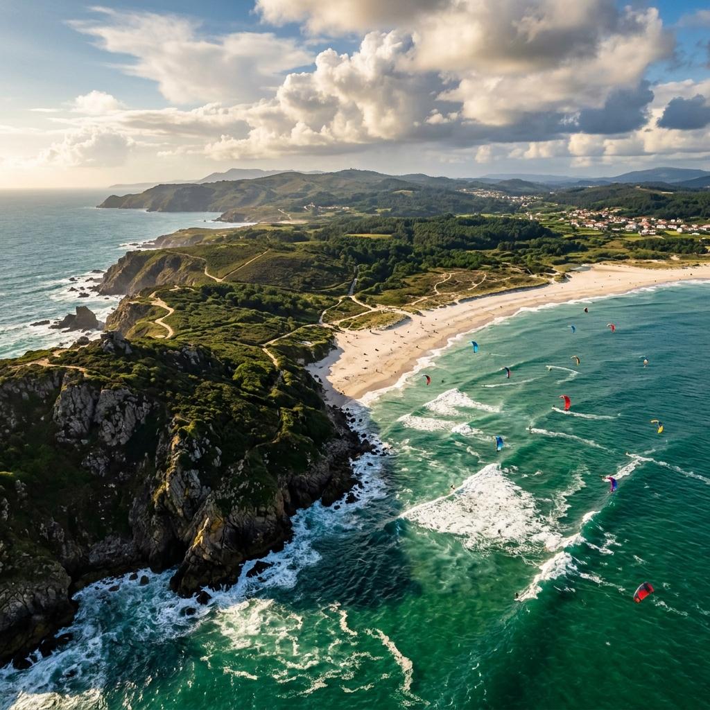 Kitesurfing Northern Portugal